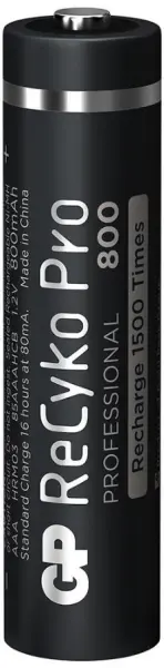GP BATTERIES - ReCyko Pro NiMH 充電式 AAA 電池 800mAh 單粒裝 (散裝)