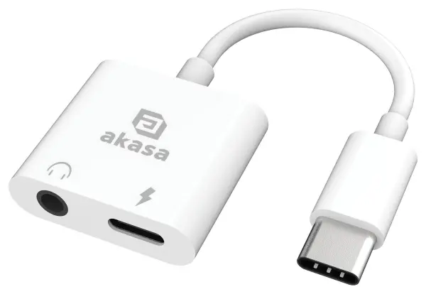 USB-C to 3.5mm Headphone and PD Charger Adaptor