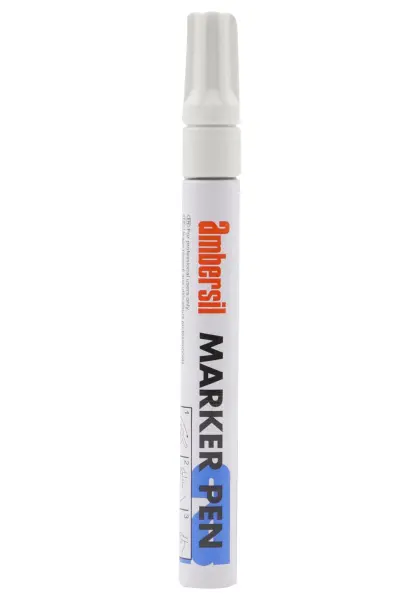 AMBERSIL Paint Marker Pen with 3mm Tip - White