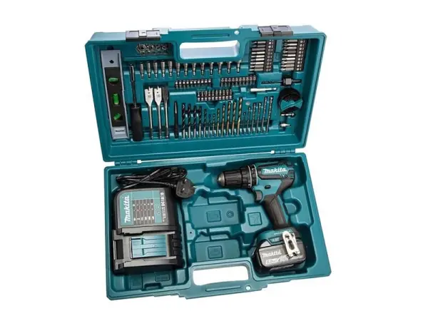 Makita DHP485STX5 Brushless Combi Drill 18V with 5.0Ah Battery & 101-Piece Bit