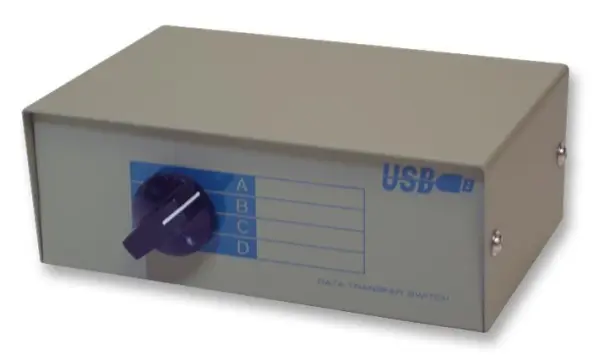 PRO SIGNAL 4-Port USB Data Switch, Manual
