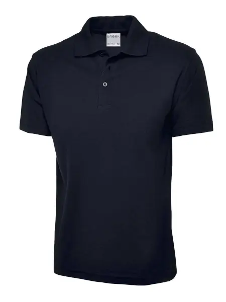 Polo Unisexe en Coton Ultra Uneek, Marine, Taille L
