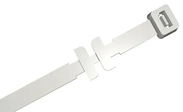 PARTEX Cable Tray Fixing Ties, Natural, 320mm x 7.6mm, Pack of 100