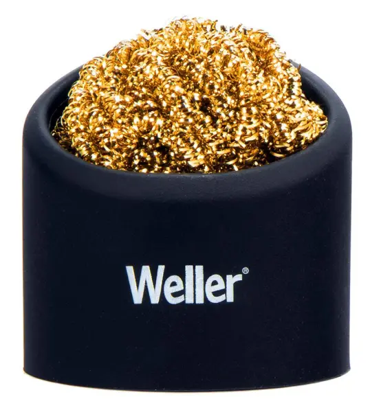 Limpador de Pontas de Soldar em Latão WELLER com Suporte de Silicone