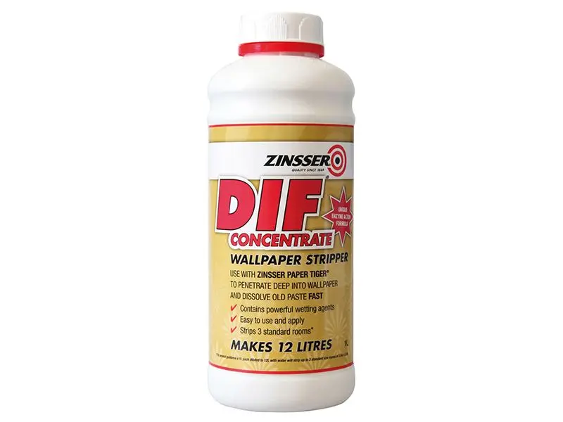 Zinsser DIF® Wallpaper Stripper Concentrate, 1 Litre