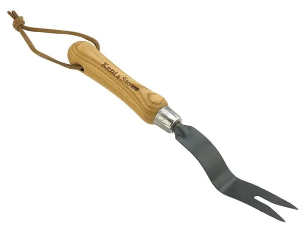 Kent & Stowe Χειροκίνητο Φυτοεκριζωτή από Ανθρακούχο Χάλυβα, Με Κοντάρι Απο ξυλ