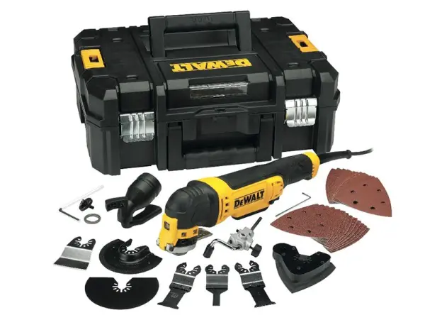 DEWALT DWE315KT Multitool Kit, 300W, 110V, 37-delige set