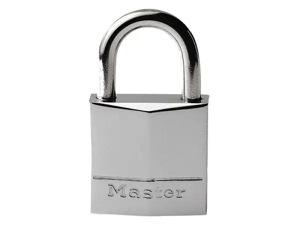 Master Lock Marine Padlock - 30mm, Nickel Plated Brass