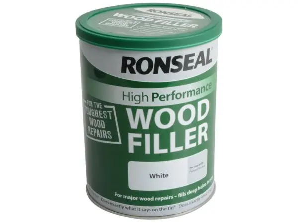 Ronseal Líonadóir Adhmaid Ardfheidhmíochta, Bán, 1kg
