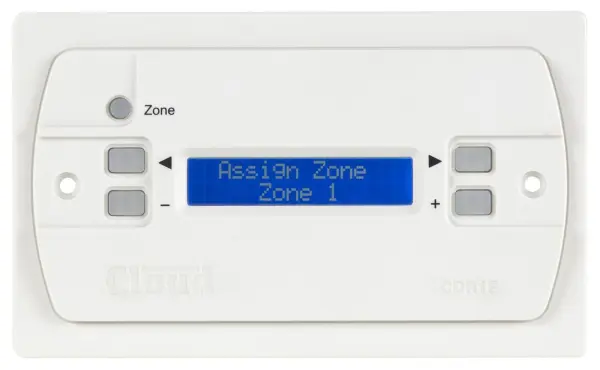 CLOUD Flush Mount Remote for DCM-1/DCM-1e, White