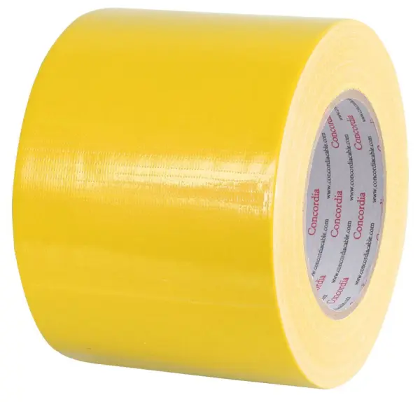 PRO POWER Waterproof Cloth Gaffer Tape - Yellow 100mm x 50m