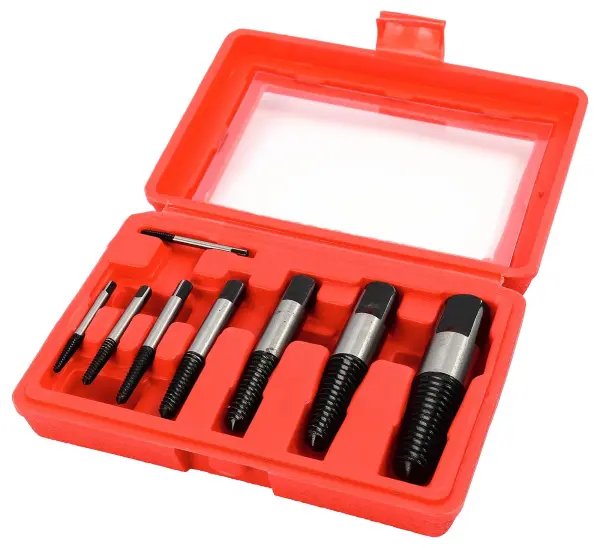 Hilka Tools Stud & Screw Extractor Set, 8 Piece