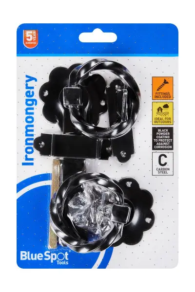 Blue Spot Tools 152 mm Black Twisted Ring Latch