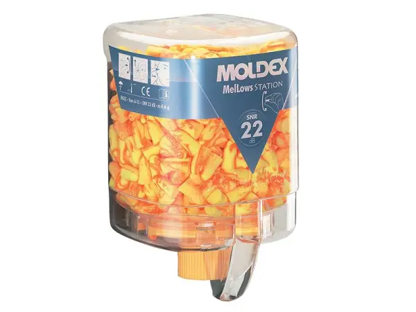 Moldex MelLows® Stazione per Tappi Auricolari in Schiuma, 250 Paia, SNR 22 dB