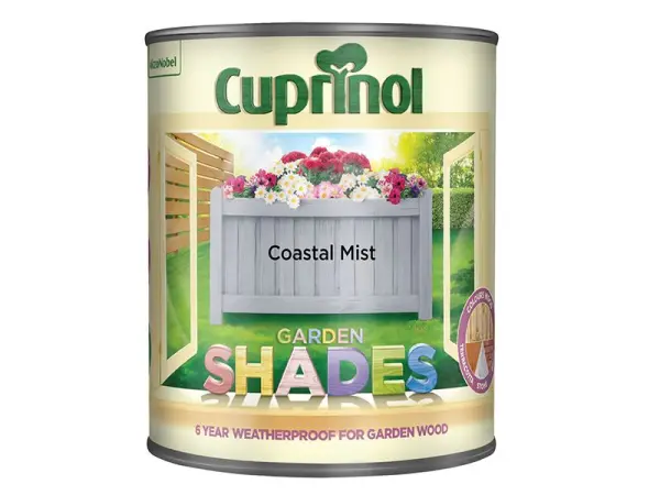 Cuprinol Garden Shades Coastal Mist 1L Pintura para Madera