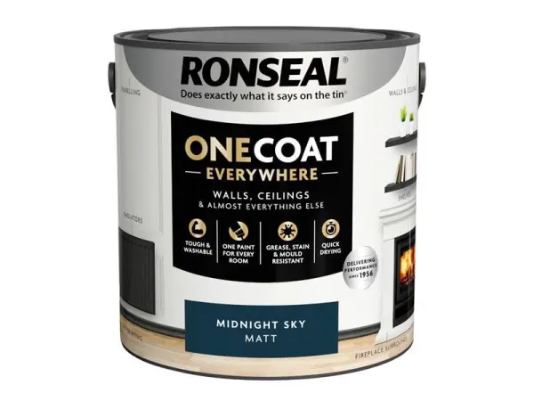 Ronseal Vernice Coprente a Una Mano 2.5L - Cielo Notturno