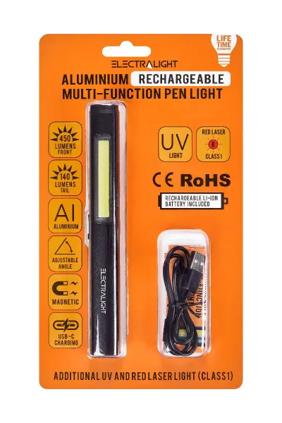 Blue Spot Tools 铝合金充电式多功能笔灯 Electrolight