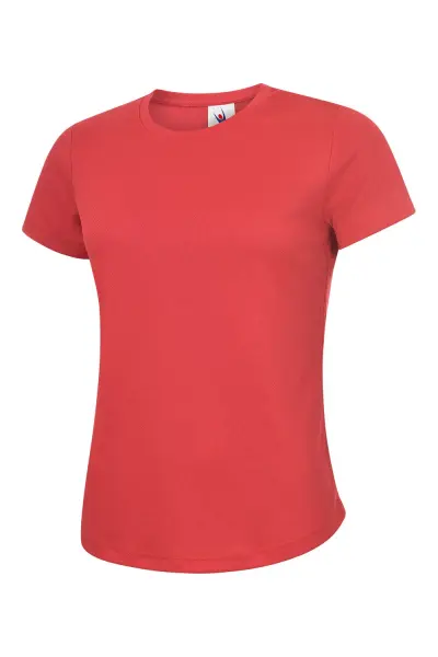 Uneek - Camiseta Ultra Cool Unisex Roja