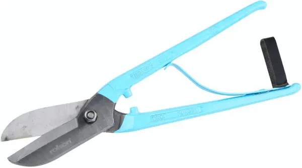 Rolson 10-inch (250mm) Tin Snips with 10mm Cutting Capacity