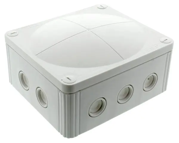 WISKA Combi 1210 Weiße Verteilerdose für Innen- und Außenbereich