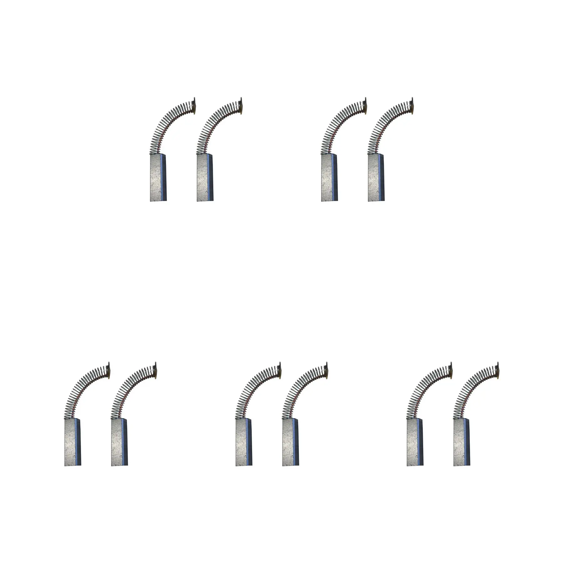 5 Set di Spazzole in Carbone per Mixer, 5x7x22mm (Confezione da 10)