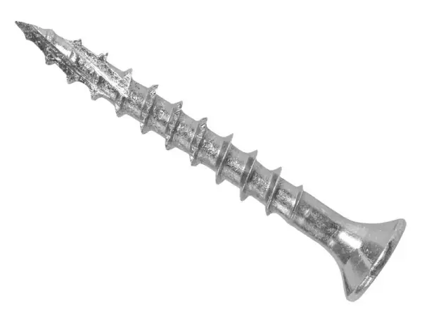 ForgeFix ForgeFast Pozi Exterior Screws, eTech Silver - 4.0 x 25mm Box 200