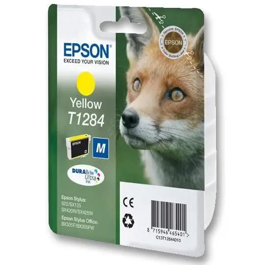 Epson T1284 Original Yellow Ink Cartridge