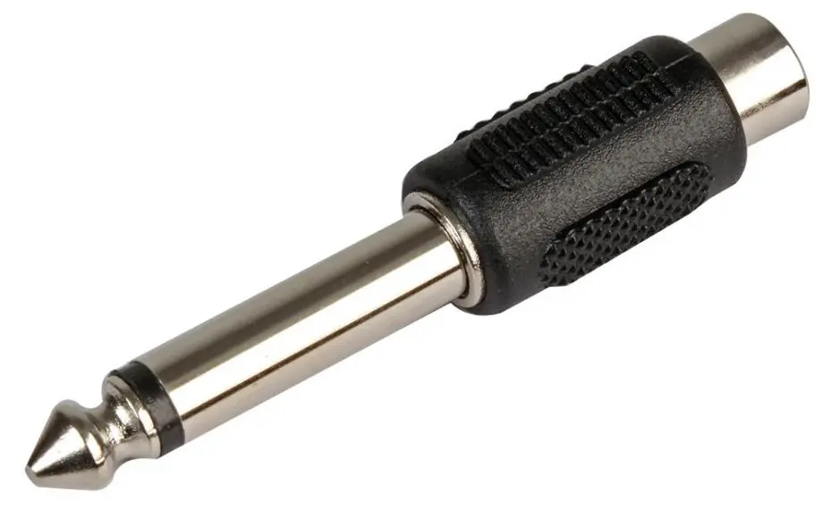 PRO SIGNAL RCAフォノ - 6.35mmモノジャック変換アダプター