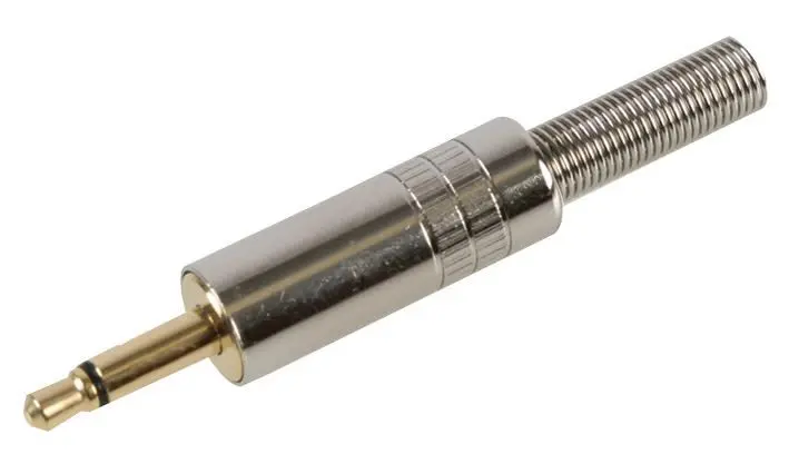 PRO SIGNAL 3.5mm 2-Pole Metal Jack Plug