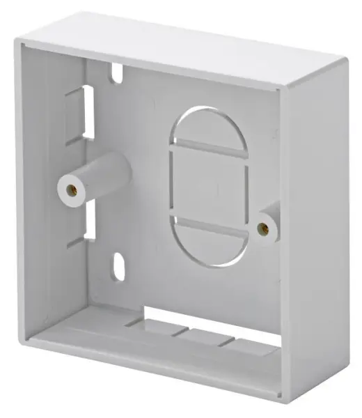 TUK シングルデータバックボックス ホワイト 37mm