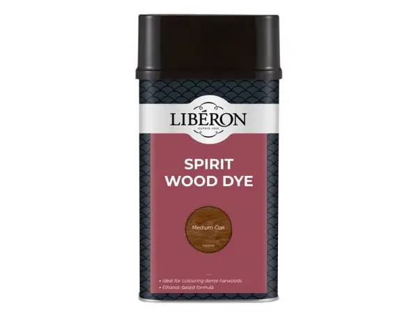 Liberon - Teinture pour Bois Medium Oak (Chêne Moyen) 1 Litre