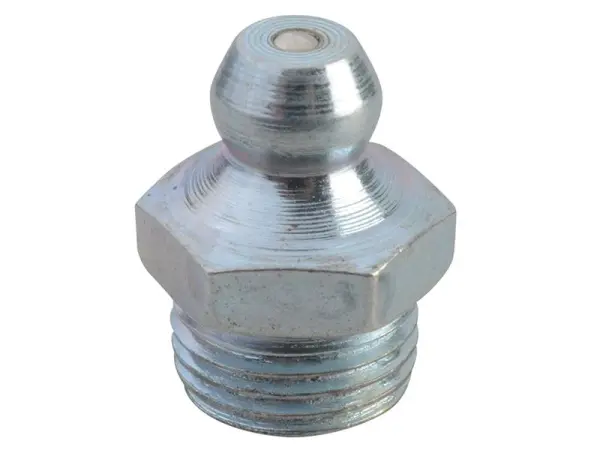 Lumatic HP2 Pomello per Grasso Idraulico, Filettatura 1/8 BSP, Acciaio Zincato
