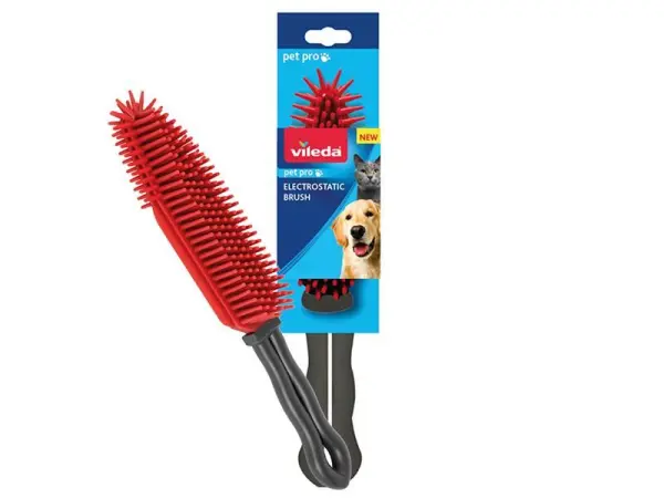 Vileda Pet Pro Electrostatic Pet Hair Brush