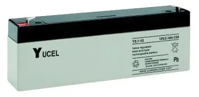 YUASA Batteria al Piombo Sigillata Yucel 12V 2.1Ah