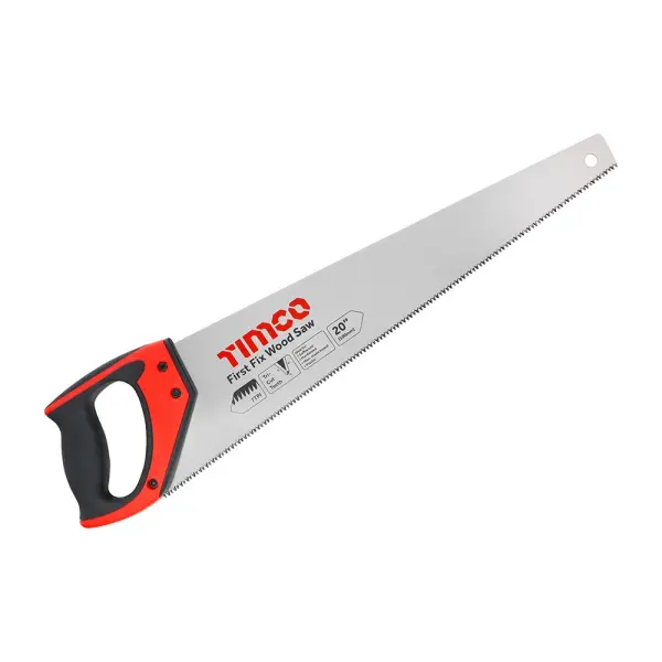 Timco Πριόνι Ξύλου First Fix, 20 Ιντσών, 7TPI, Άνθρακα