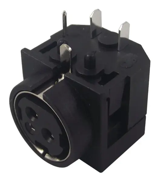 MULTICOMP שקע DC 3-פולי למעגלים מודפסים, זווית ישרה, 7.5A