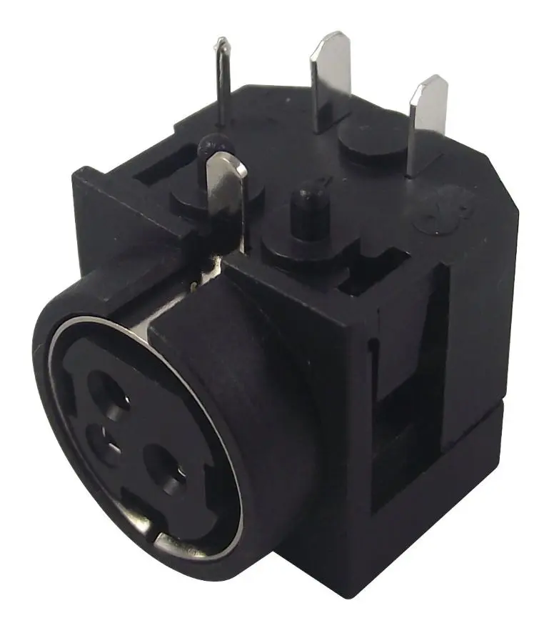 Multicomp DC Power Jack, 3-Pole PCB Right Angle, 7.5A