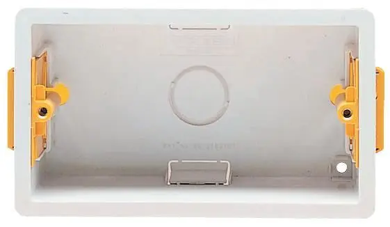 Appleby Caja de Empotrar para Pladur de 2 Elementos, 47mm de Profundidad