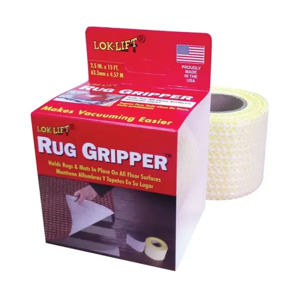 Lok-Lift Rug Gripper Tape Roll, 2.5'' x 15' / 63.5mm x 4.47m