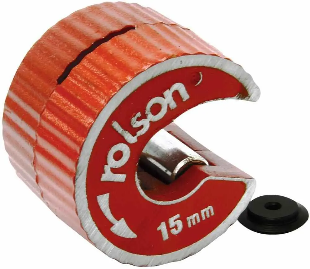 Rolson Tools - Coupe-tube en cuivre 15mm avec lame de rechange