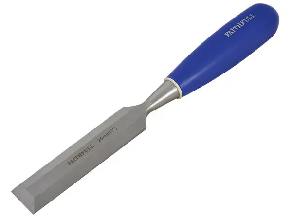 Faithfull Blue Grip Bevel Edge Chisel 25mm (1in)