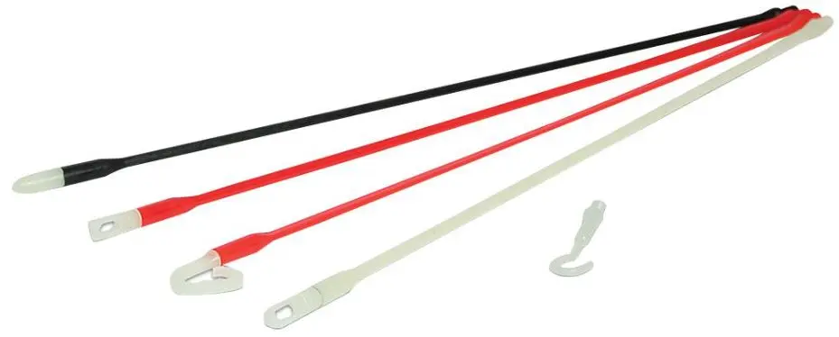 SUPER ROD polymerová sada pro navádění kabelů, nevodivá, 4-dílná