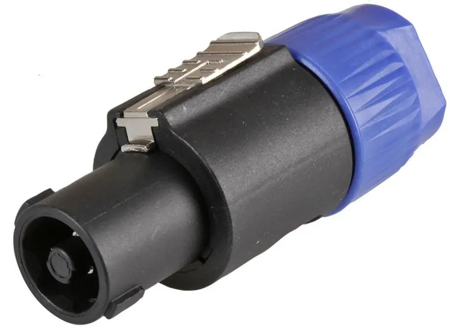 PRO SIGNAL - Plug Pembesar Suara 4 Kutub Bulat