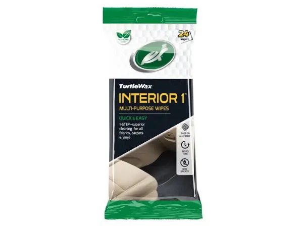 Turtle Wax Interior 1 - Πολλαπλής Χρήσης Σκουπίδια Καθαρισμού Εσωτερικού (24 τε