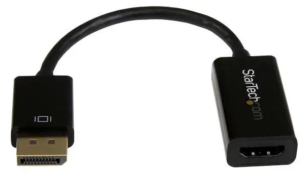 STARTECH DisplayPort 1.2 to HDMI 4K Adapter with Audio Support