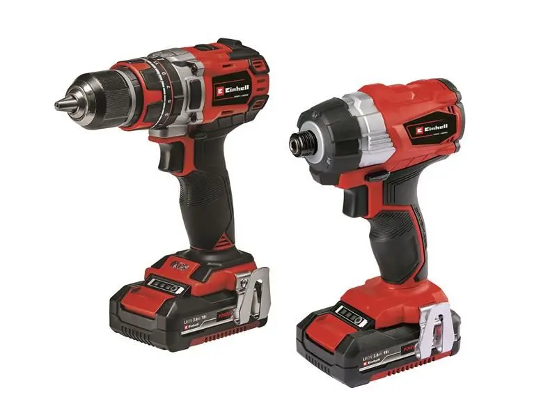Einhell Twin Pack - מקדחה מקצועית וברגית אימפקט 18V ללא מברשות