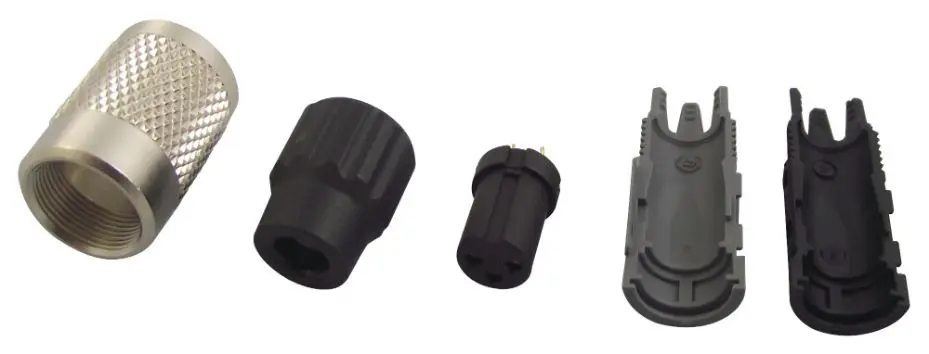 BINDER Presa Libera 3 Vie, 125V/4A, Contatti Dorati