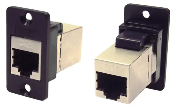 CLIFF ELECTRONIC COMPONENTS - RJ45 Cat6 abgeschirmte Buchse auf RJ45 Cat6 abges