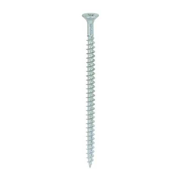 Timco PZ Double Countersunk Woodscrews, Zinc, 4.5x80mm (200pk)