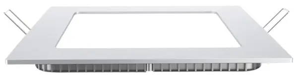 V-TAC Panel LED Empotrable Cuadrada 6W, Luz Cálida 3000K